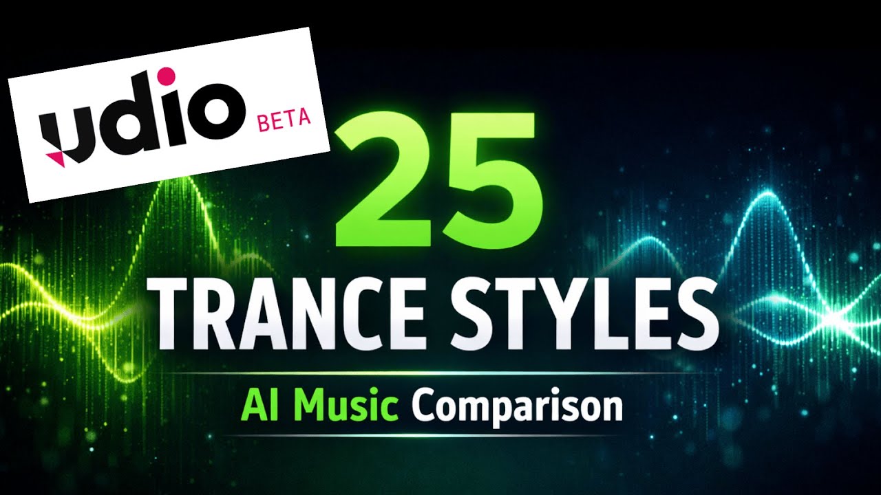 25 Trance Subgenres in Udio – How They Sound (AI Music Comparison)