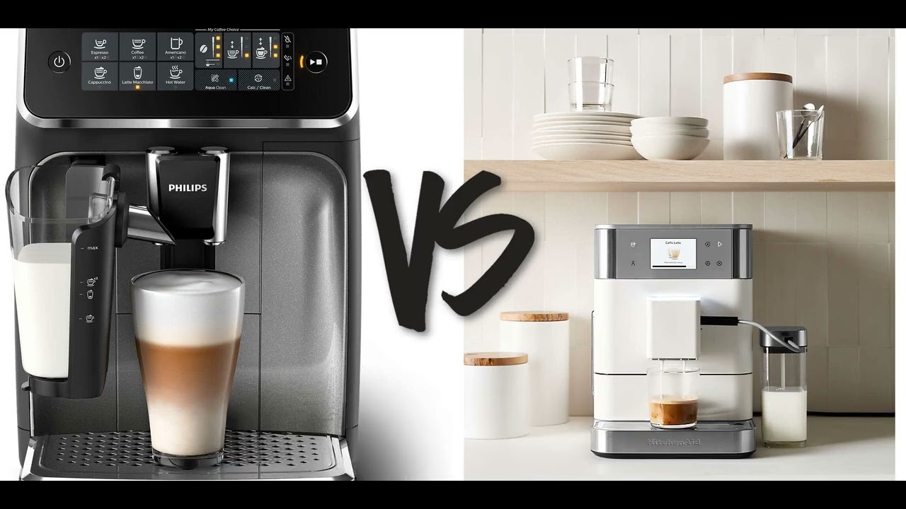 PHILIPS 3200 Series Fully Automatic Espresso Machine VS KitchenAid