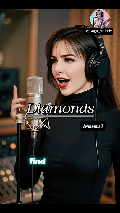🎵 Rihanna - Diamonds (Lyrics) | 'Shine Bright Like a Diamond' ✨ #Gagamelody