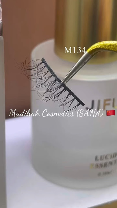 China MADIHAH fabrîqeya 3d-ya desta çêkirî ya pêlavên çavê mink-ê bi qalîteya bilind xweşkirî