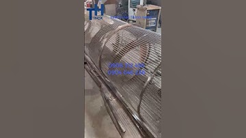 (Gia công) MÁY RỬA DẠNG LỒNG QUAY, LỒNG XOAY CÔNG SUẤT LỚN tại XƯỞNG INOX THANH HƯNG