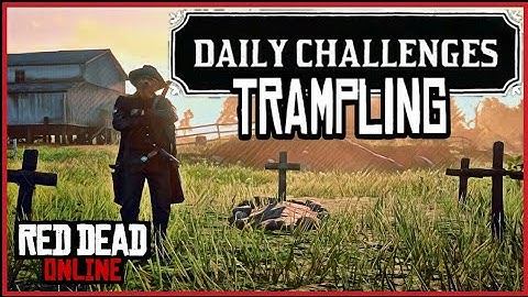 Daily Challenges - 5/5 Non-Player Enemies Trampled I RDR2 Online