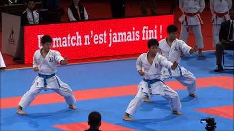 Team Kata EMPI by Japan National Team - 21st WKF World Karate Championships