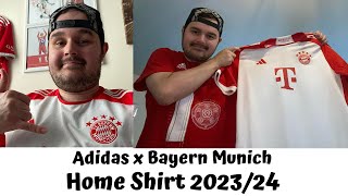 FC BAYERN MUNICH SHIRT HOME 2023/24 - Unboxing/Review + Try On!