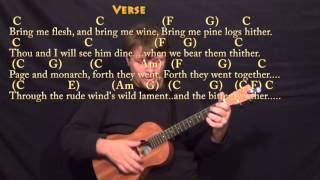 Good King Wenceslaus (Christmas) Bariuke Cover Lesson in C with Chords/Lyrics