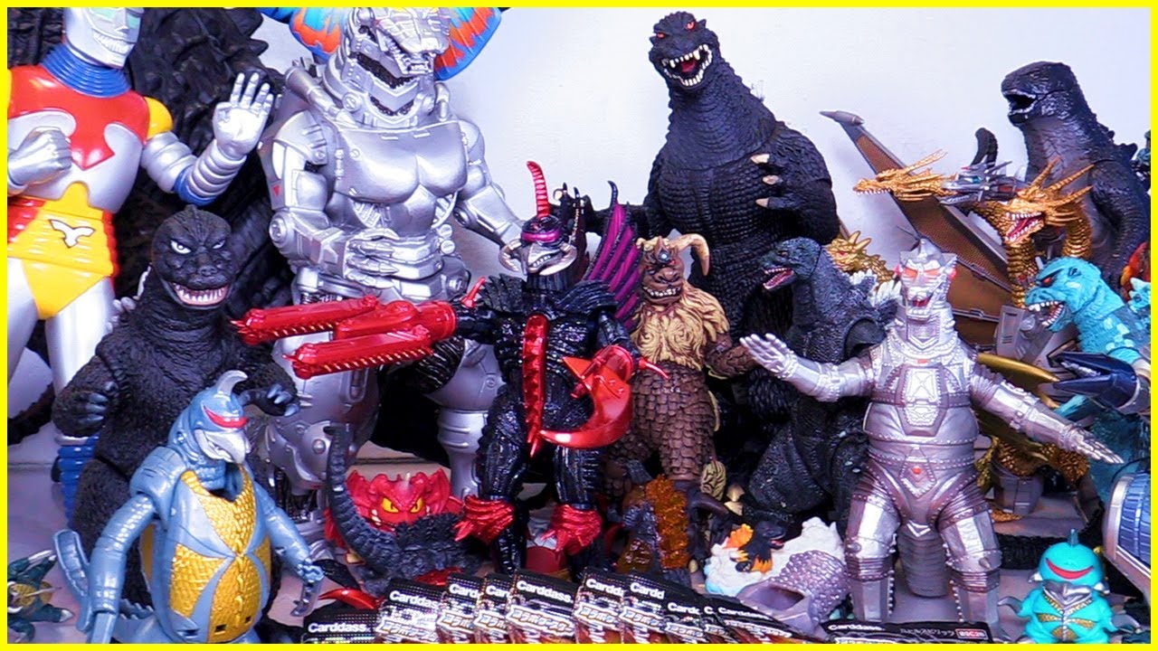 all the godzilla toys