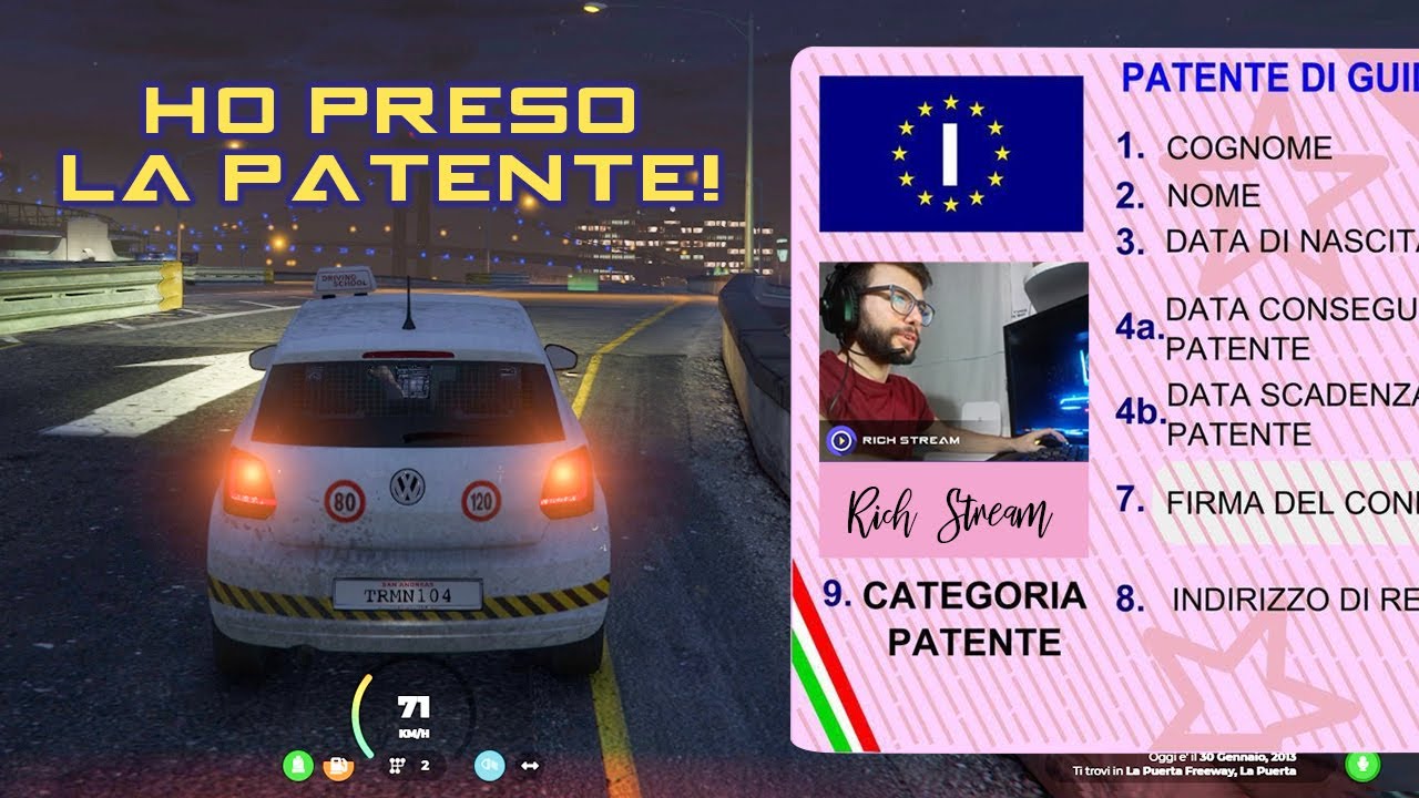 [GTA 5 ROLEPLAY ITA] EP.2 - Prendo la patente + primo giorno di lavoro!