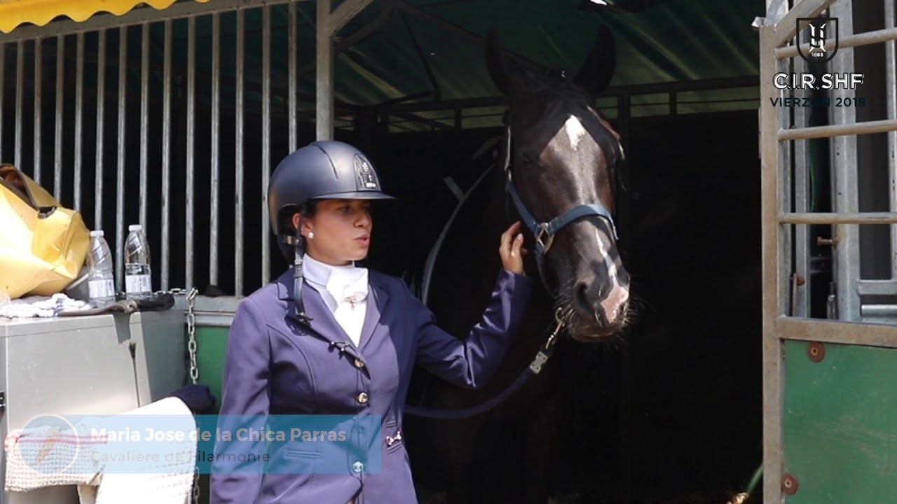 CIR SHF 2018 - Dressage Vierzon 5 ans : Filarmonie de Malleret - YouTube