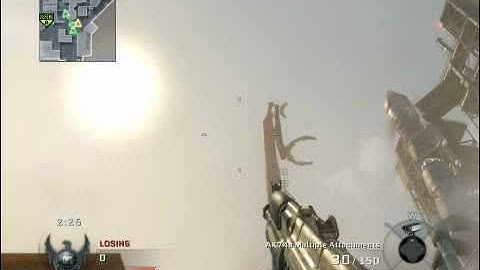 Amazing Black Ops Clips - Tomahawk Across The Map! 3 Times