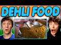 Americans React to Best Breakfast in Delhi, India! (Best Ever Food Review Show)