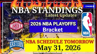 NBA Standings Playoffs May 29, 2026 | NBA Playoffs 2026 | NBA SCHEDULE May 31, 2026