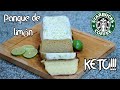 Receta de panqué de limón KETO estilo starbucks| Bajo en carbohidratos, sin azúcar.