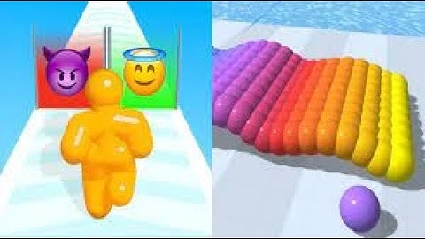 Canvas Run vs Count Master Speedrun All Levels Gameplay