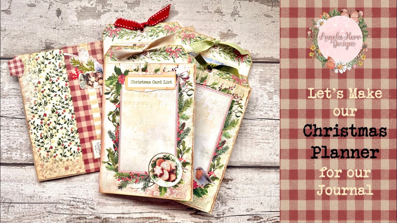 Вам ОБЯЗАТЕЛЬНО нужно сделать один из этих РОЖДЕСТВЕНСКИХ ПЛАНИРОВЩИКОВ для своего журнала!