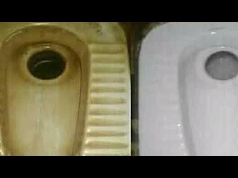 Jinsi Ya Kusafisha Choo Mpaka Kun'gaa||How To Clean A Toilet