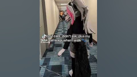 Loona wolf cosplay 💗 #helluvaboss #cosplay #hellhound #loona #vivziepop #youtubeshorts #fursuit