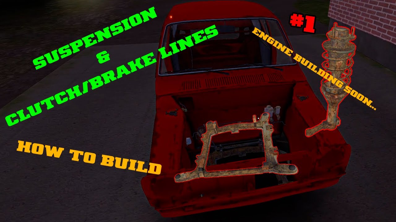My Summer Car Suspension and some body parts YouTube