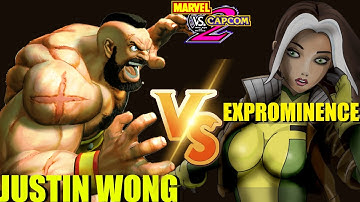 MvC2 Mvci Umvc3 JUSTIN WONG VS EXPROMINENCE (Joined)