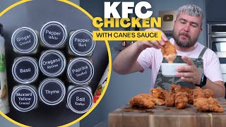 I Made Kfc Chicken With Canes Sauce