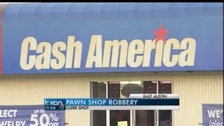 Masked Robber Robs Cash America Pawn