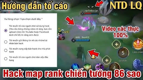 Liên quân mobile | Full đoạn video gặp hack map ở rank tinh anh 1 của mình như thế nào!