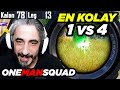 EN KOLAY 1 VS 4 TAKTİĞİ - PUBG Mobile