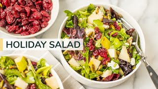 MY GOTO HOLIDAY SALAD | easy winter salad recipe