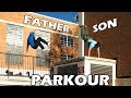 Father and son parkour 3