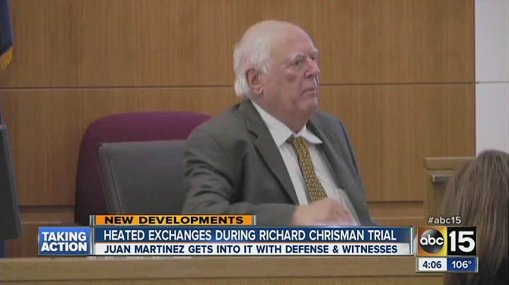 Heated exchange during Richard Chrisman trial