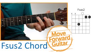 Guitar Chords for Beginners - Fsus2