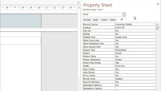 How to Make Invoice Software In MS Access Without Coding In Hindi Invoice Form Entry