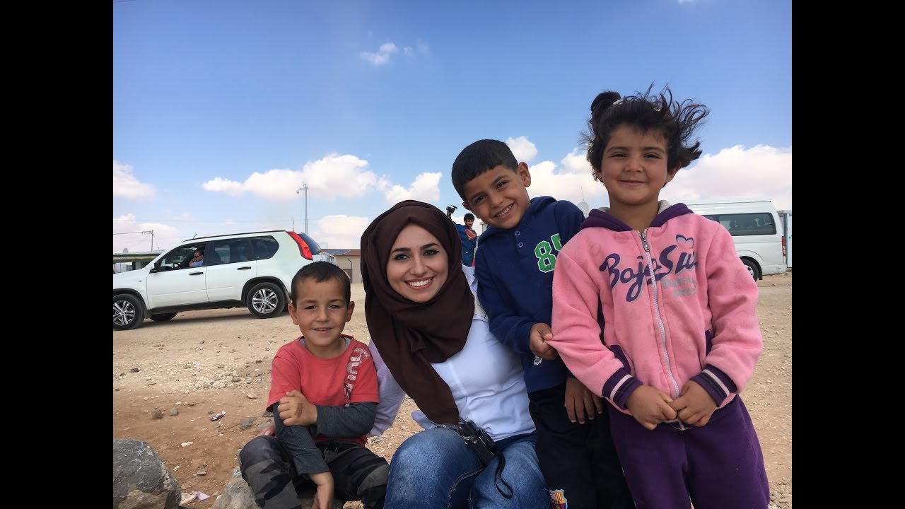 مخيم الزعتري - في مهمة مع ال UNHCR الجزء الثاني #زينب_العقابي