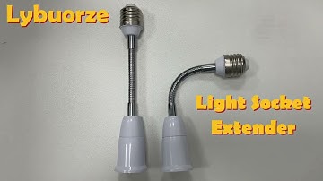 🔴🌈New Arrivals - Lybuorze Light Socket Extender Compatible with All E26/E27 Bulb Sockets.