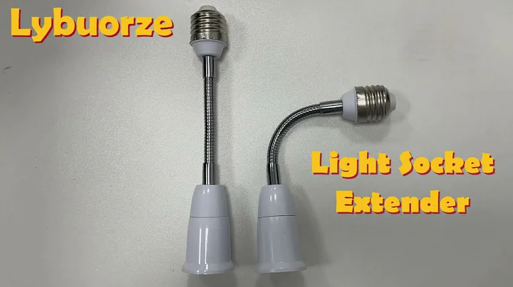🔴🌈New Arrivals - Lybuorze Light Socket Extender Compatible with All E26/E27 Bulb Sockets.
