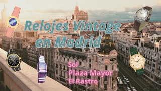 RELOJES VINTAGE EN MADRID