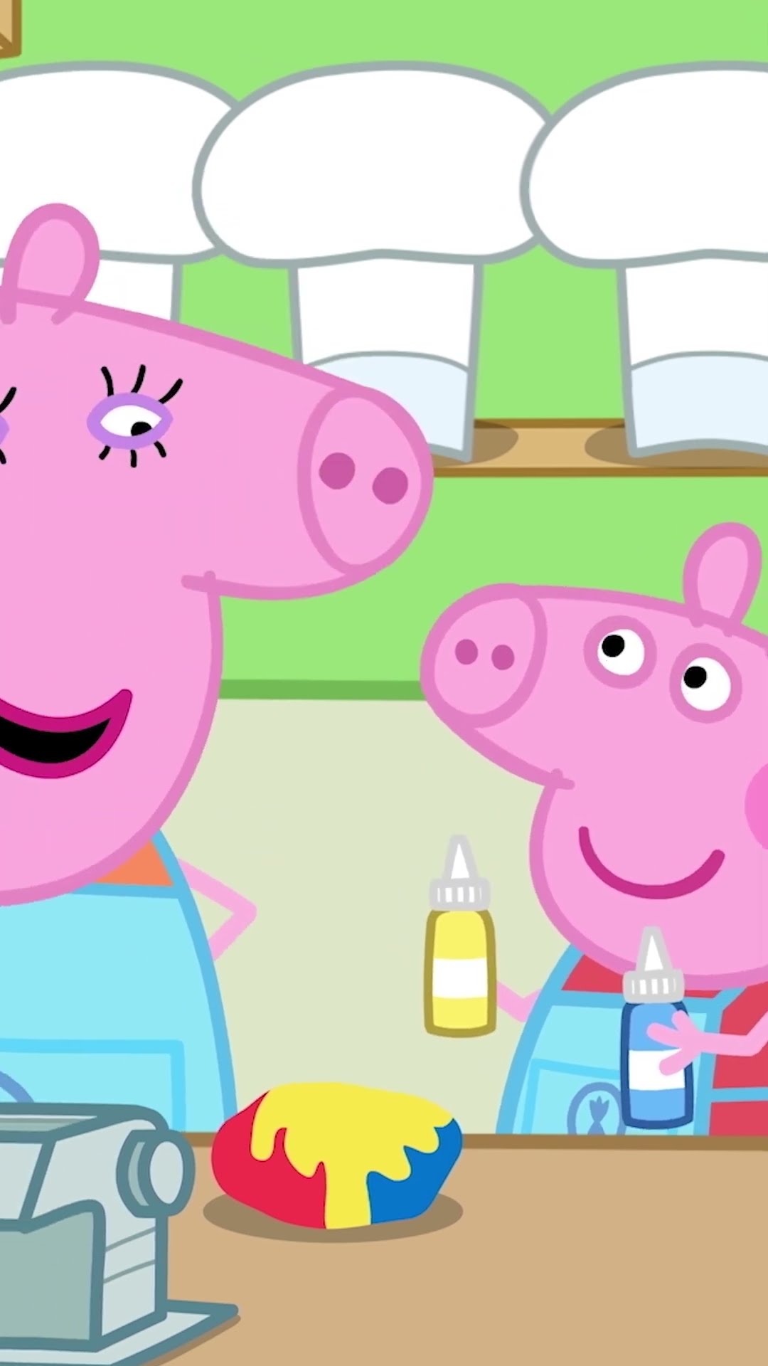 Preparo de Massas Frescas  #ContosdaPeppaPig #PeppaPig #Shorts