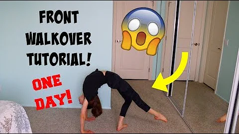 HOW TO GET YOUR FRONT WALKOVER IN ONE DAY!