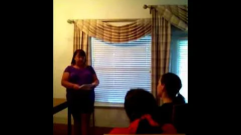 Sandra bacon passion speech