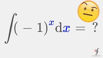 The *Complex* Integral of (-1)^x