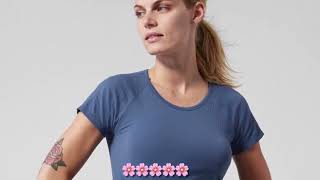 Athleta Speedlight Seamless Tee #athleta #workout