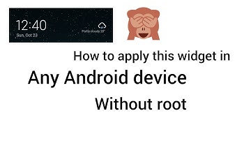 realme ui 3.0 clock widget ⌚ for any Android realme,oppo, Xiaomi,vivo etc