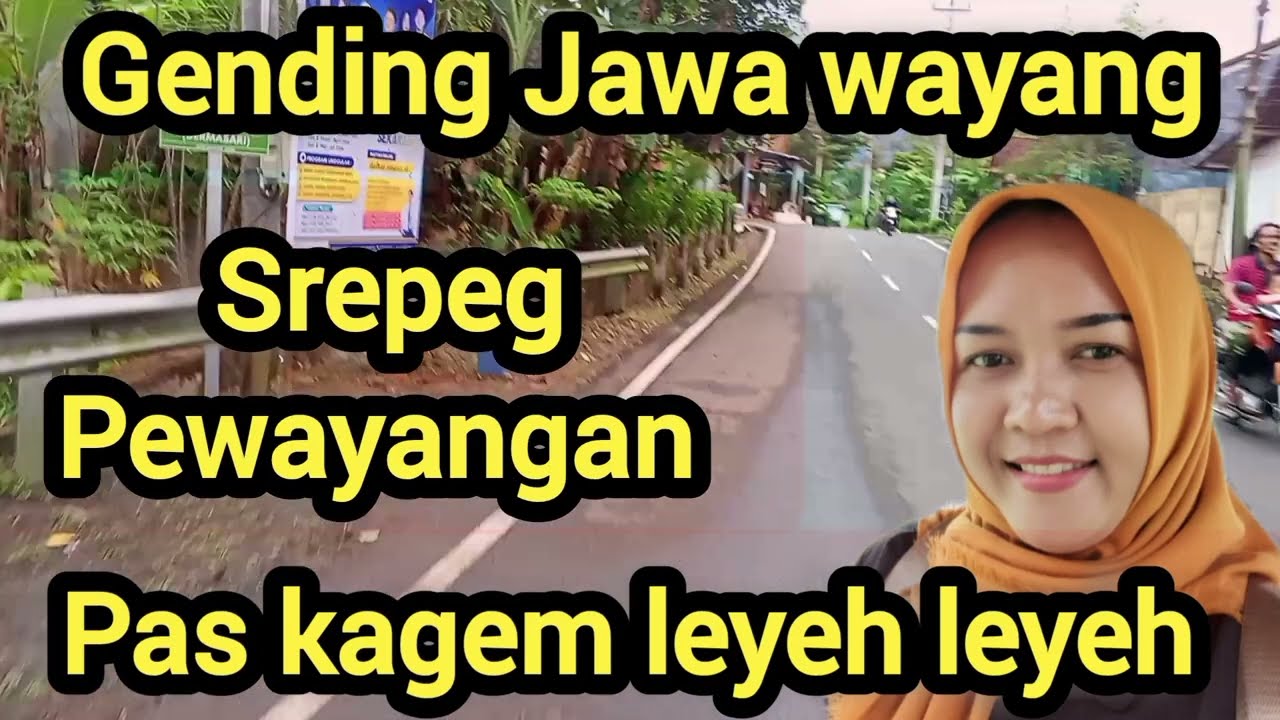 SREPEG minggah jejer wayang