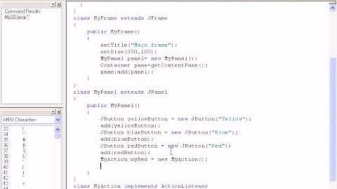 #Java Урок 97 Обработка щелчка на кнопке. Обработчик события