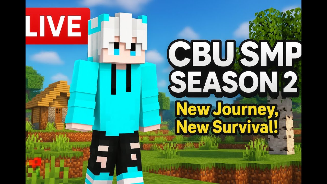 Playing Minecraft CBU SMP | CBU SMP S3 LIVE|