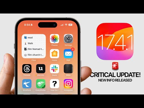 iOS 17.4.1 iPhone Release Notes Published, DON'T Skip this Update!