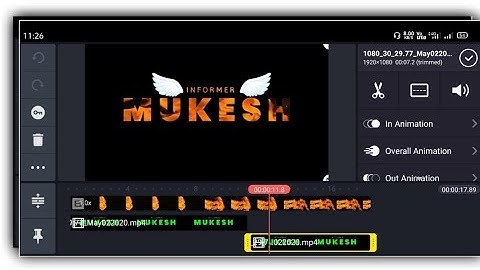 Fire Text Effect Intro - Kinemaster Tutorial | Tiktok Trending Fire Text Name Effect