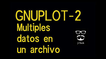 gnuplot 2: Múltiples conjuntos de datos en un archivo. Directiva index y every.