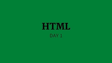 HTML for Beginners Day 1 (BANGLA)