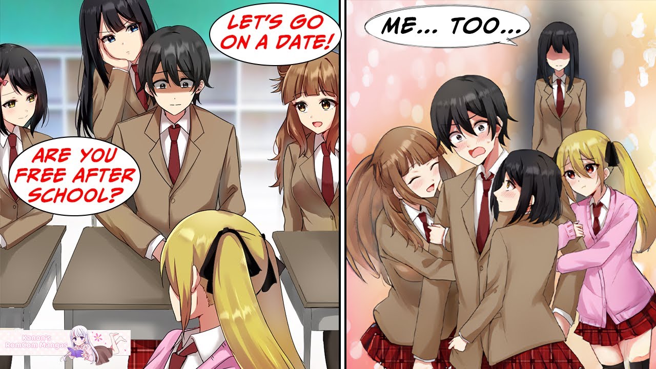 [Manga Dub] Girls challenge the nerd to video games... [RomCom]