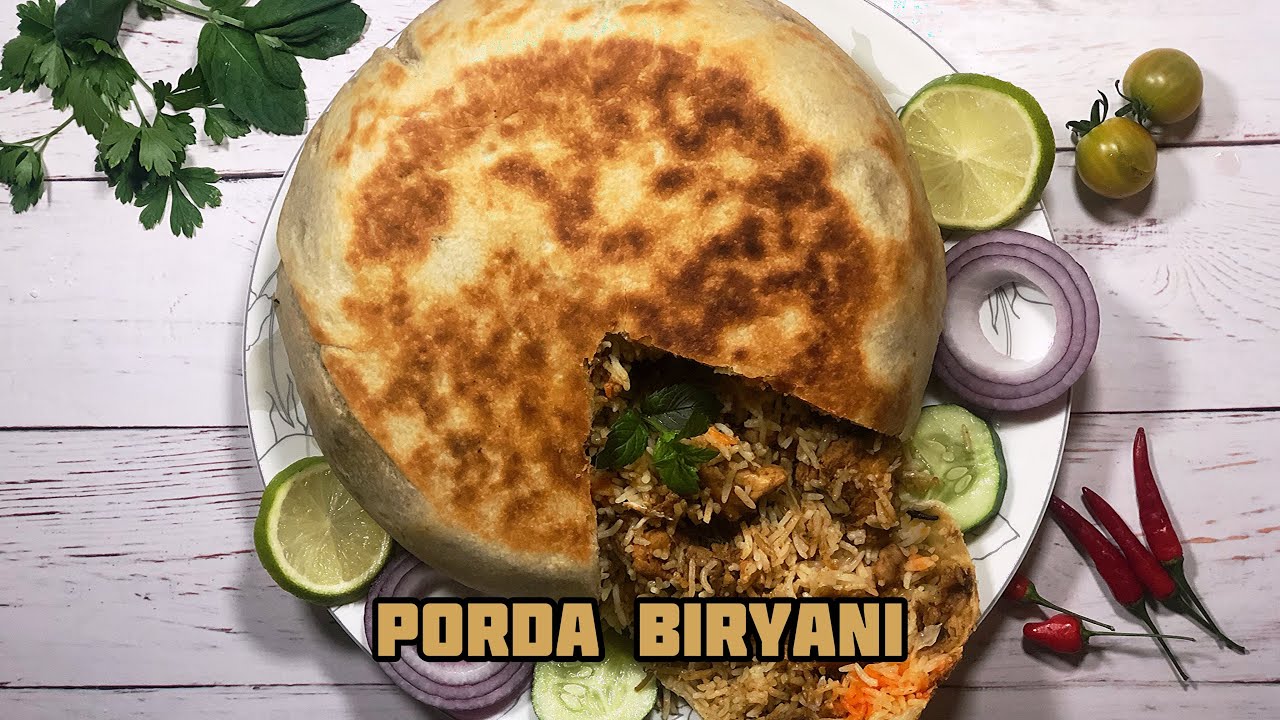 Chicken Porda Biryani How To Make Your Halal Kitchen Youtube